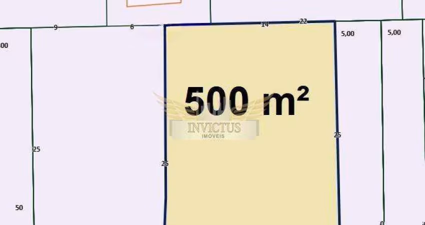 Terreno Residencial/Comercial Bem Localizado, 500m² - Aceita Permuta Total 100%.