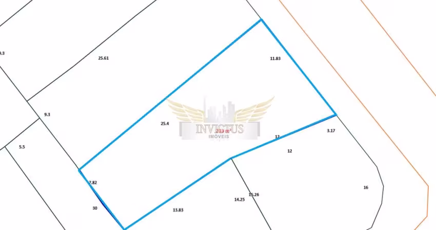 Terreno Residencial Plano para Comprar, 233m² - Vila Alpina, Santo André/SP.