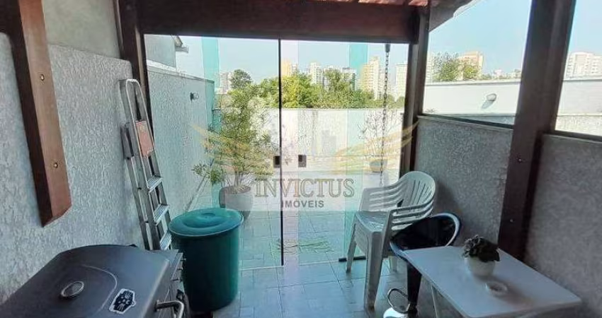 Cobertura sem Condomínio com 2 Quartos para Comprar, 86m² - Vila Alpina, Santo André/SP.