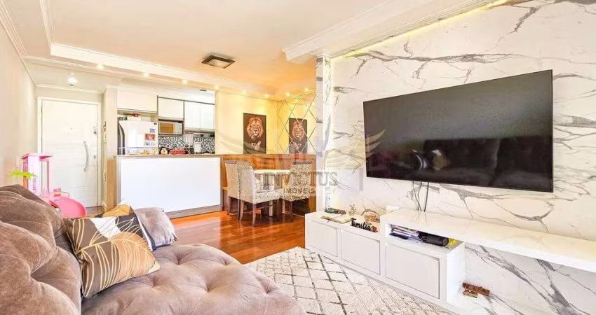 Apartamento com 3 Quartos rico em armários no Condomínio Praça Jardim para Comprar, 94m² - Vila Valparaíso, Santo André/SP.