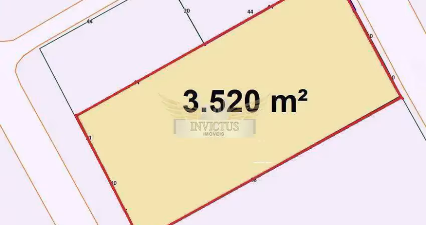 Terreno em zoneamento industrial para comprar, 3.700m² - campestre, santo andré/sp.