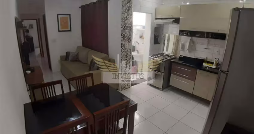 Apartamento sem condomínio com 2 quartos para comprar, 56m² - vila camilópolis, santo andré/sp.