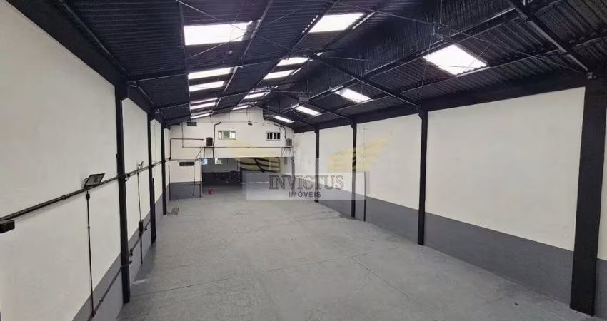 Galpão Comercial/Industrial para Alugar, 650m² - Bairro Taboão, São Bernardo do Campo/SP.