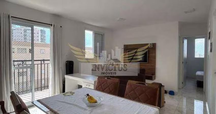 Apartamento com 2 Quartos no Condomínio Paradise para Comprar, 59m² - Campestre, Santo André/SP.