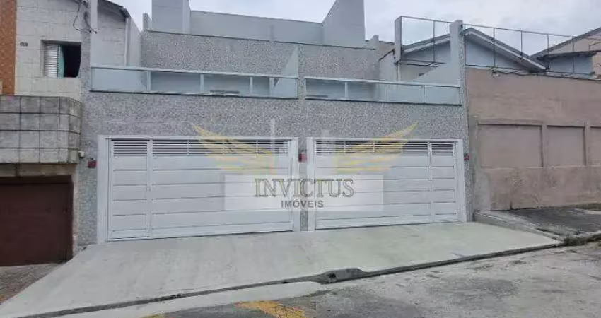 Sobrado Novo com 3 Quartos para Comprar, 150m² - Jardim do Estádio, Santo André/SP.