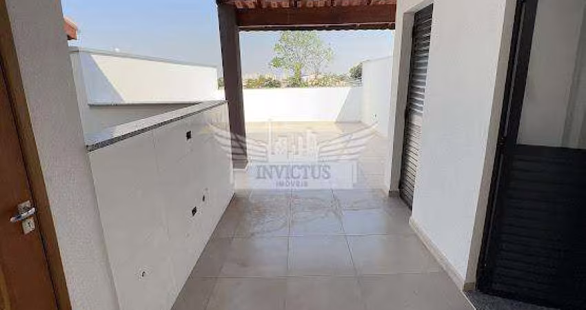 Cobertura sem Condomínio com 2 Quartos para Comprar, 86m² - Jardim Alvorada, Santo André/SP.