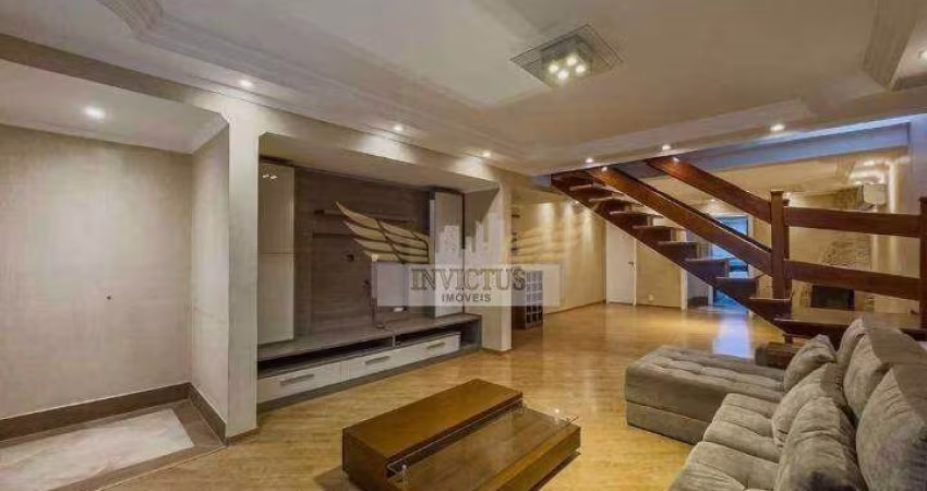Sobrado com 3 Quartos para Alugar, 254m² - Paraiso, Santo André/SP.
