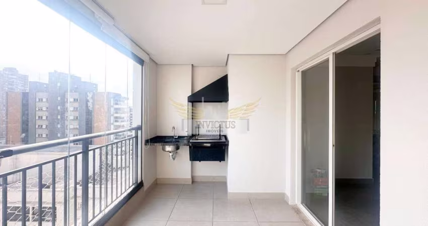 Apartamento com 2 Quartos no Condomínio Cyrela Heredita para Alugar, 64m² - Campestre, Santo André/SP.
