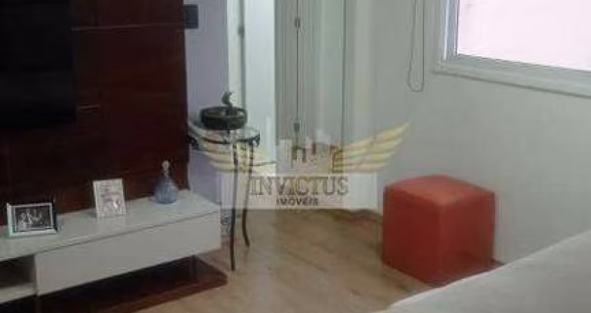 Apartamento Mobiliado com 2 Quartos no Residencial Andradina para Comprar, 58m² - Vila Valparaiso em Santo André/SP.