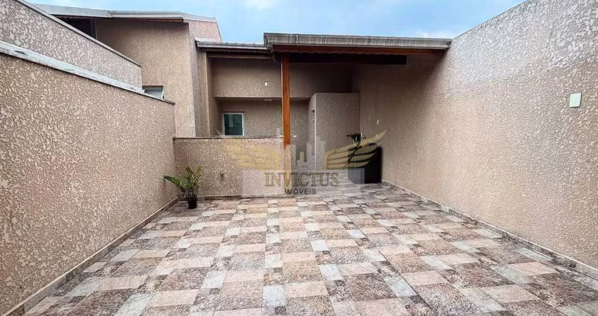 Cobertura sem Condomínio com 2 Quartos para Comprar, 88m² - Vila Alzira, Santo André/SP.
