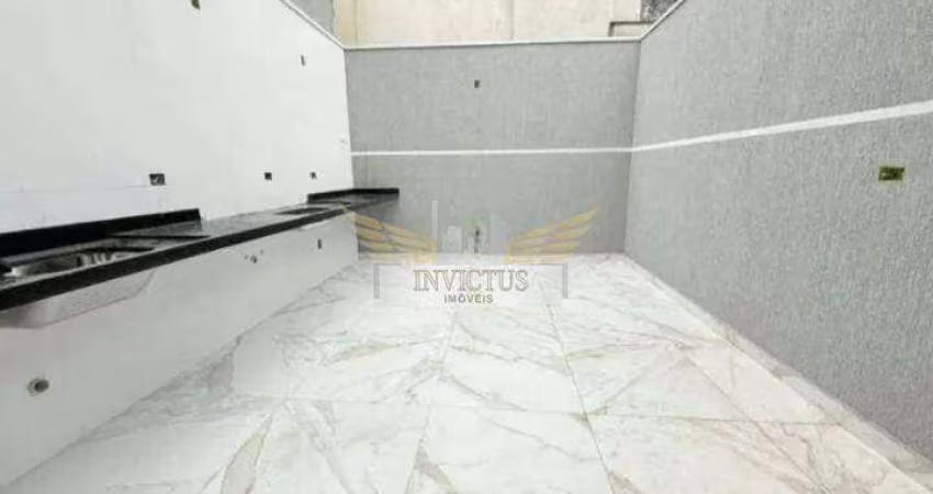 Sobrado com 3 Quartos para Comprar, 126m² - Jardim Utinga, Santo André/SP.