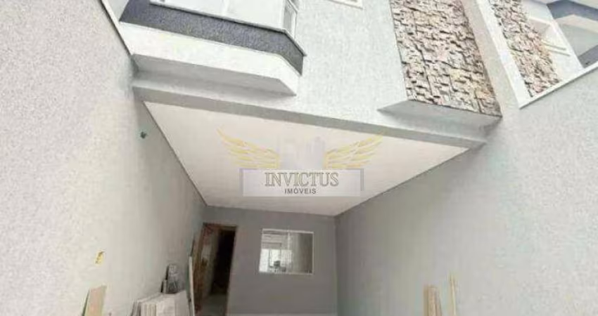 Sobrado com 3 Quartos para Comprar, 126m² - Jardim Utinga, Santo André/SP.