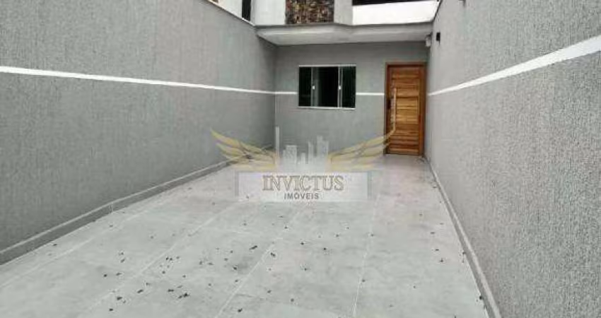 Sobrado de Alto Padrão com 3 Suítes para Comprar, 140m² - Vila Camilópolis, Santo André/SP.
