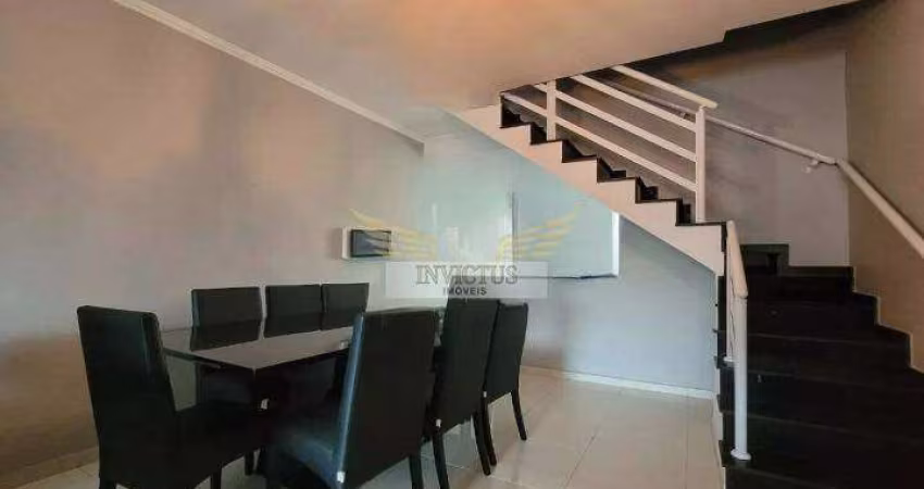 Sobrado com 3 Quartos para Comprar, 123m² - Vila Apiaí, Santo André/SP.