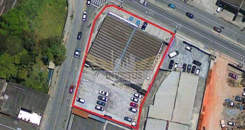 Galpão Comercial de Esquina para Alugar, 1.200m² - Jardim Maringá, Mauá/SP.