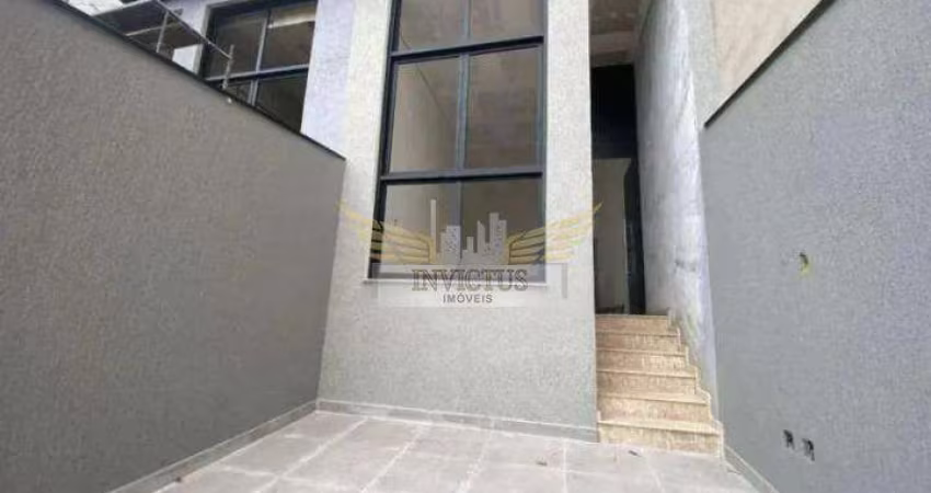Casa Térrea com 3 Quartos para Comprar, 80m² - Vila Metalúrgica, Santo André/SP.