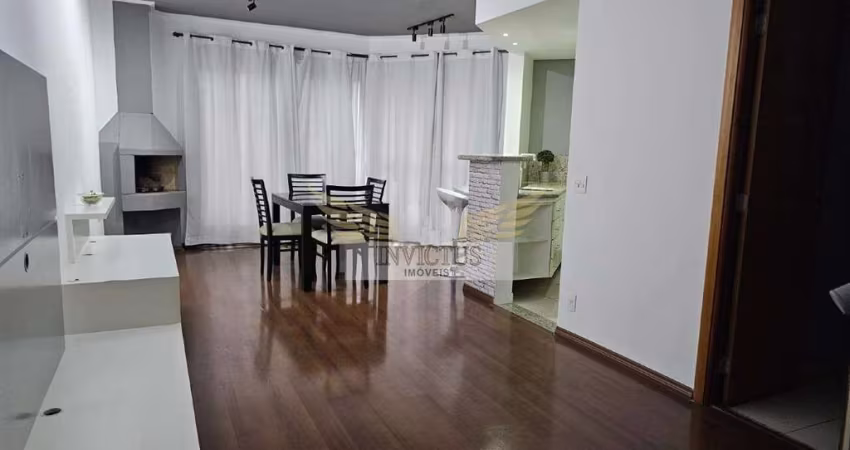 Apartamento Duplex Semi Mobiliado no Condomínio Elihom para Comprar, 104m² - Bairro Jardim, Santo André/SP.