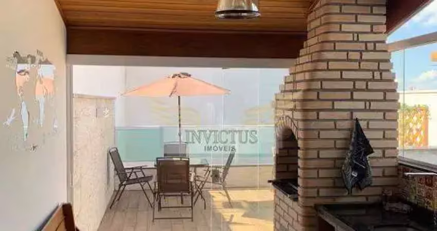 Cobertura sem condomínio com 1 quarto para comprar, 100m² - campestre, santo andré/sp.