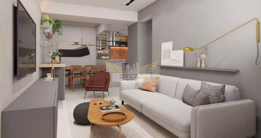 Apartamento Novo no Condomínio Casa Barcelona com 2 Quartos para Comprar, 69m² - Bairro Barcelona, São Caetano do Sul/SP.