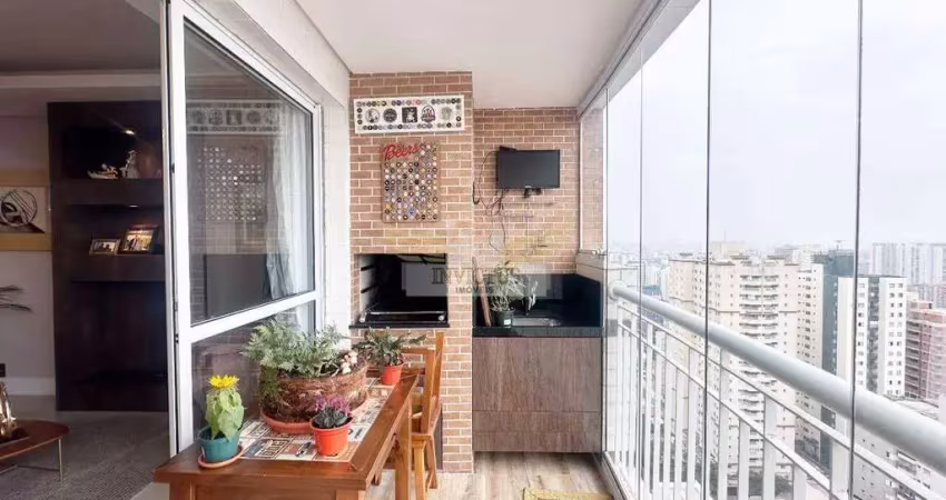 Apartamento com 3 quartos no condomínio espaço jardim para comprar, 137m² - campestre, santo andré/sp.
