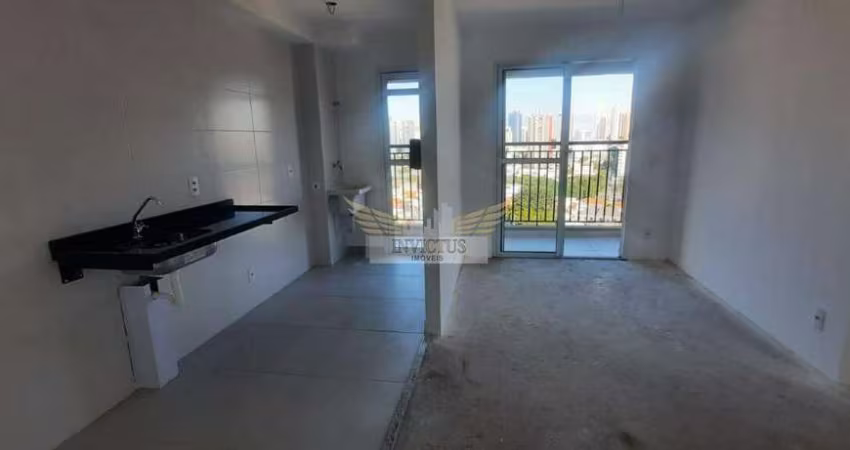 Apartamento Novo com 2 Quartos no Residencial Venturi para Alugar, 47m² - Campestre, Santo André/SP.