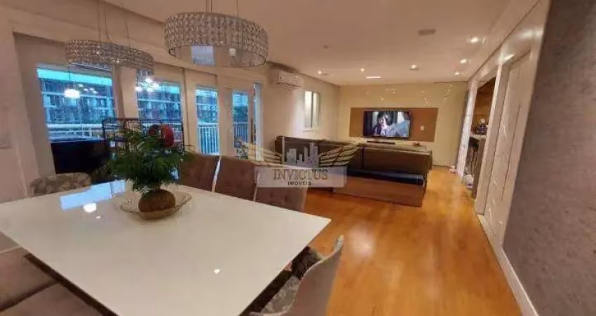 Apartamento com 3 Suítes Mobiliado no Residencial Domo Home para Comprar, 156m²- Centro, São Bernardo do Campo/SP.