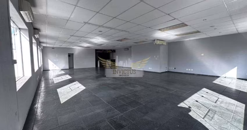 Salão Sobreloja para Alugar, 270m², Vila Gilda - Santo André/SP.