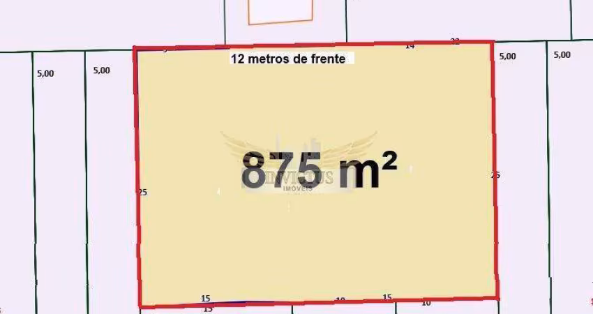 Terreno Residencial/Comercial Bem Localizado para Comprar, 875m² - Vila Alpina, Santo André/SP.
