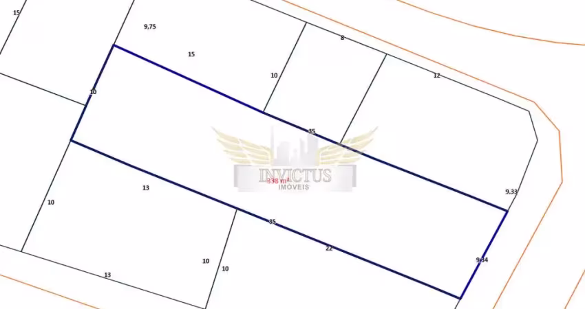 Terreno residencial/comercial para comprar, 400m² - vila bastos, santo andré/sp.
