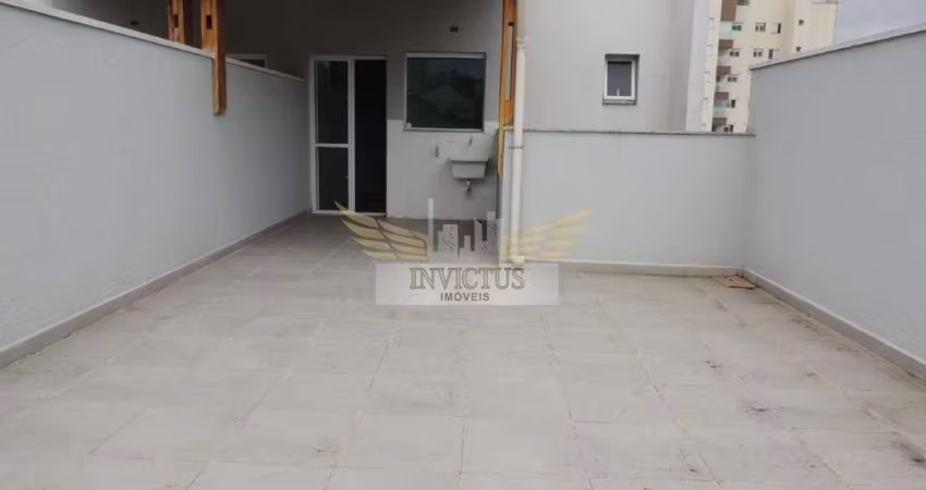 Cobertura Nova sem Condomínio com 2 Quartos para Comprar, 100m² - Vila Camilópolis, Santo André/SP.