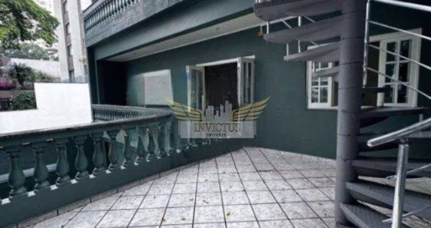 Sobrado Comercial com 3 Salas para Alugar, 327m² - Bairro Jardm, Santo André/SP.