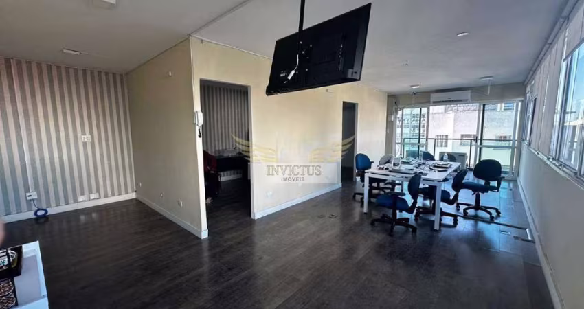 Sala Comercial no Edifício Studio II para Comprar, 80m² - Centro de Santo André/SP.
