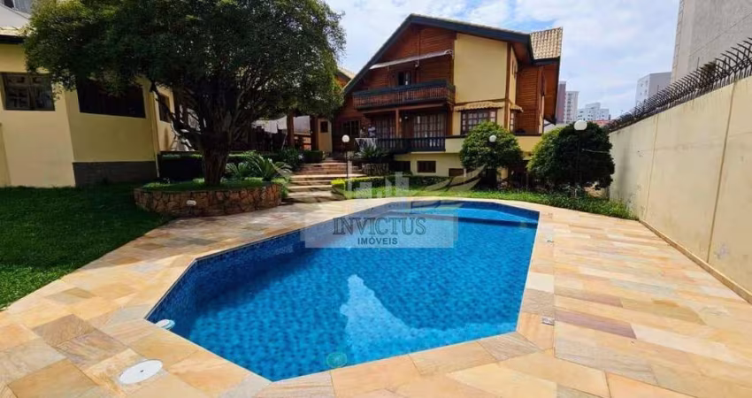 Sobrado com 5 Suítes para Comprar, 540m² - Jardim Bela Vista, Santo André/SP.