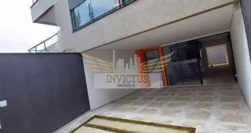 Sobrado com 3 Quartos para Comprar, 197m² - Jardim Paraíso, Santo André/SP.