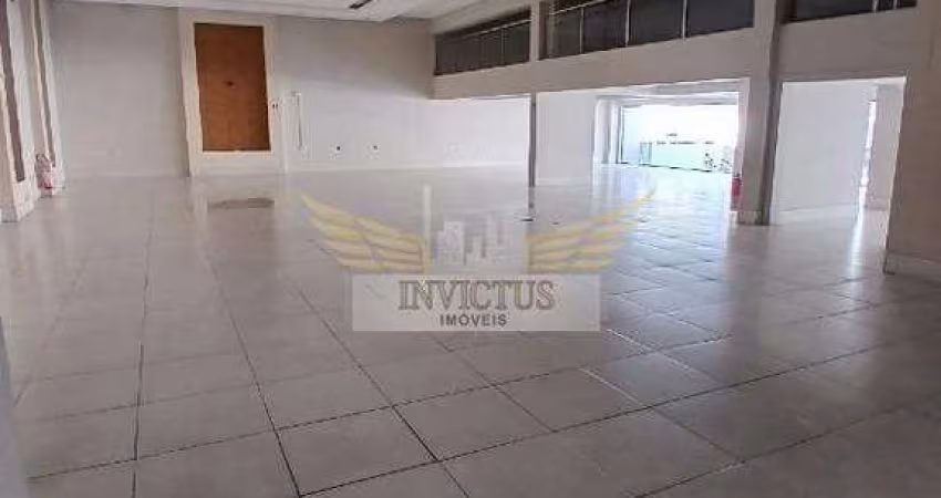 Salão Comercial para Alugar, 1.000m² - Bairro Campestre, Santo André/SP.