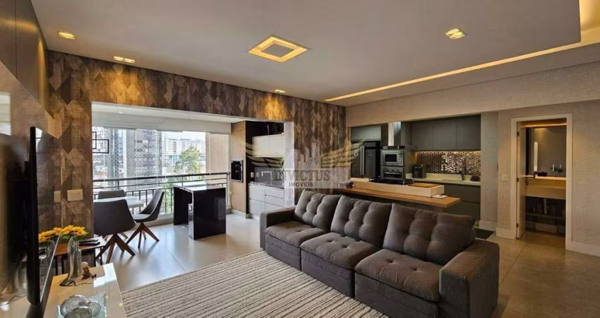 Apartamento de Alto Padrão com 3 Suítes no Condomínio Movement City e Life para Comprar, 117m² - Baeta Neves, São Bernardo do Campo/SP.