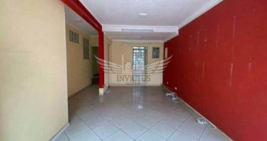 Casa Comercial para Alugar, 150m² - Bairro Jardim, Santo André/SP.