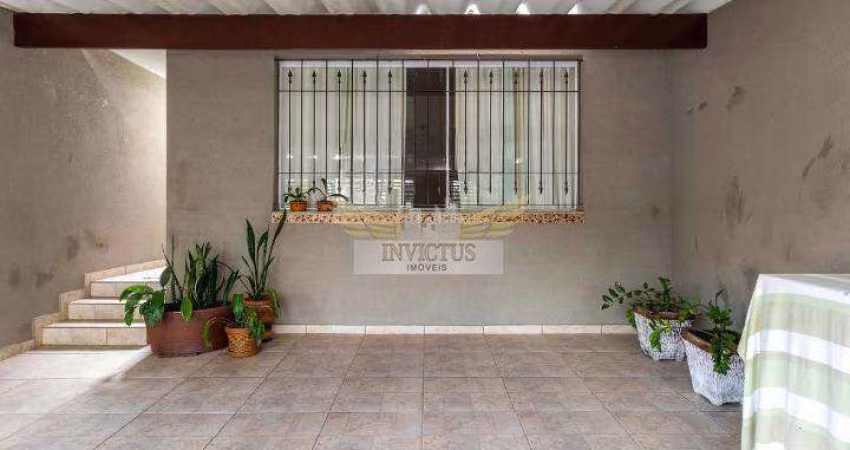 Sobrado com 3 Dormitórios para Comprar, 162m² - Vila Pires, Santo André/SP.