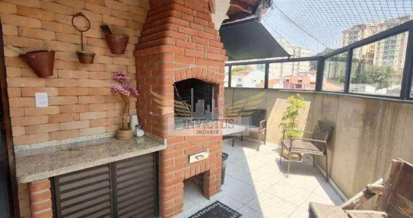 Apartamento com 3 Quartos para Comprar, 119m² - Santa Maria, Santo André/SP.