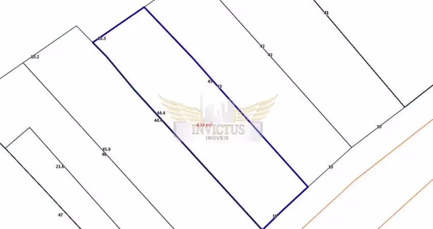 Terreno residencial/comercial para comprar, 437m² - vila gilda, santo andré/sp.