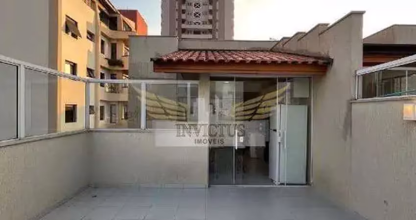 Cobertura sem condomínio com 2 quartos para comprar, 89m² - campestre, santo andré/sp.