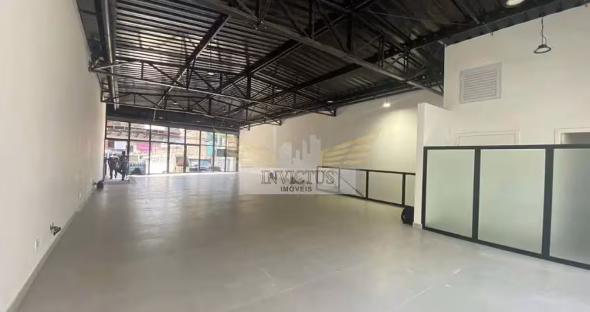 Salão comercial para alugar, 350m² - bairro jardim, santo andré/sp.