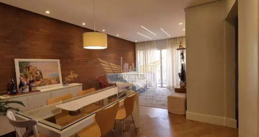 Apartamento com 3 Quartos no Condomínio Ilha de Rodhes para Comprar, 112m² - Vila Bastos, Santo André/SP.