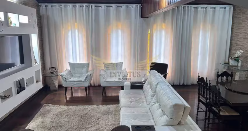 Sobrado em estilo colonial com 3 quartos para comprar, 225m² - vila humaitá, santo andré/sp.