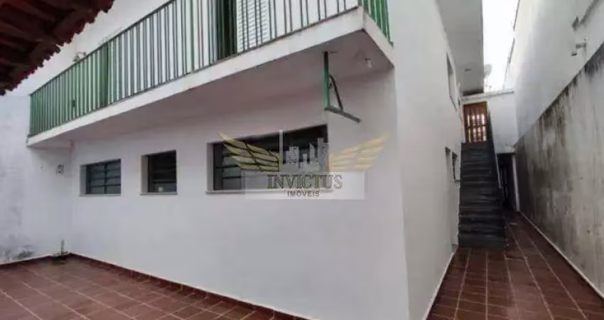 Sobrado com 3 quartos para alugar, 292m² - jardim bela vista, santo andré/sp.