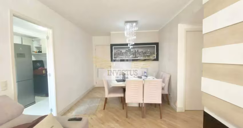 Apartamento com 3 quartos no condomínio weekend clube para comprar, 101m² - campestre, santo andré/sp.