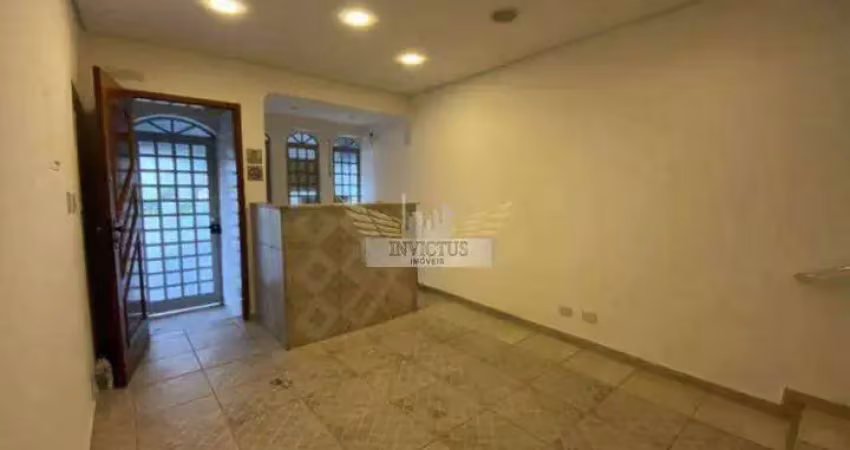 Sobrado comercial com 9 salas para alugar, 248m² - vila assunção, santo andré/sp.