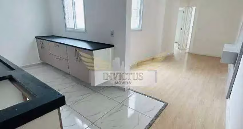 Cobertura sem condomínio mobiliada com 2 quartos para comprar, 96m² - vila scarpelli, santo andré/sp.