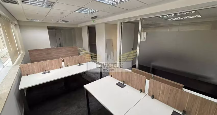 Sala comercial no edifício premium office para alugar, 125m² - bairro jardim, santo andré/sp.