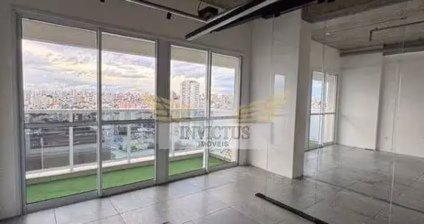 Sala comercial no trilogy offices para alugar, 64m² - bairro baeta neves, são bernardo do campo/sp.